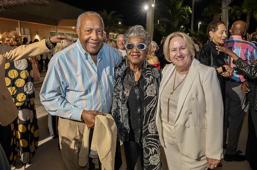 Booker Rice, Beverlyn Truehart and WBTT Executive Director Julie Leach