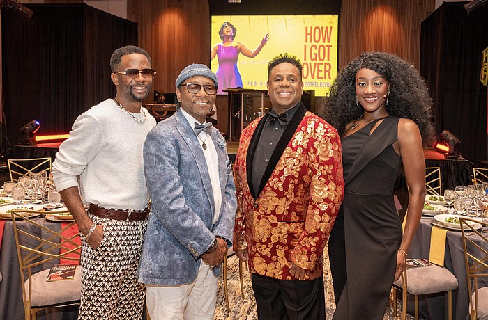 Raleigh Mosely, Donald Frison, Founder and Artistic Director Nate Jacobs and Jazzmin Carson