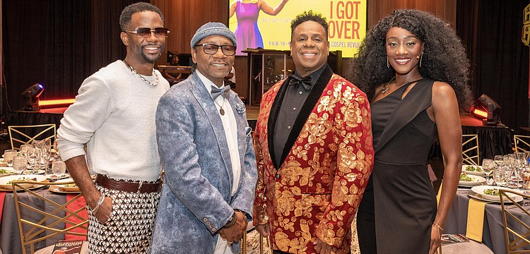 Raleigh Mosely, Donald Frison, Founder and Artistic Director Nate Jacobs and Jazzmin Carson