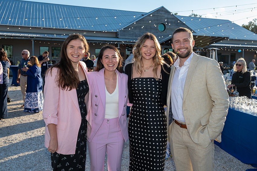 Mara, Aria, and Ashlyn Falahee and Dylan Dean