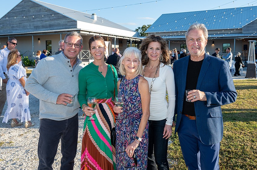 Brian and Suzanne Kloss, Beth Bradburn, Bonne London and Greg Carlson