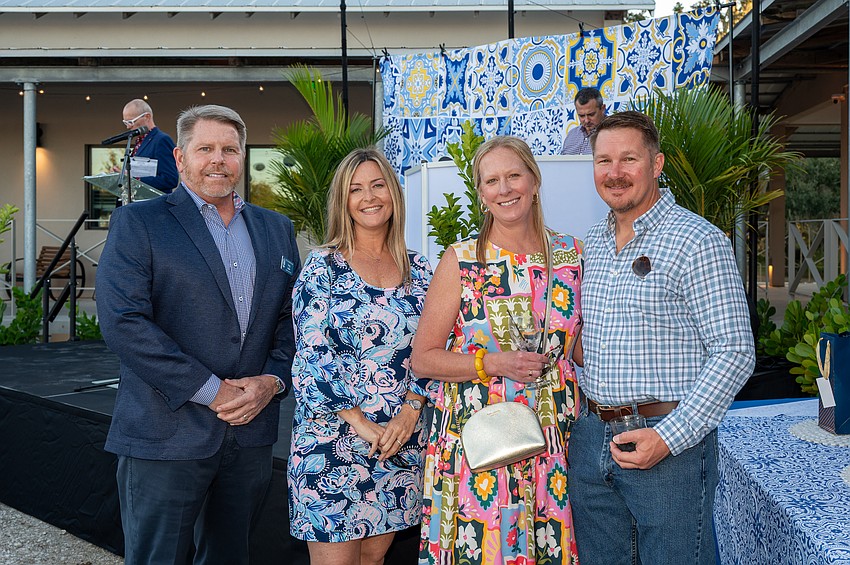 Greg LeBar, Elizabeth Stephen, Natalie and Mike Woody