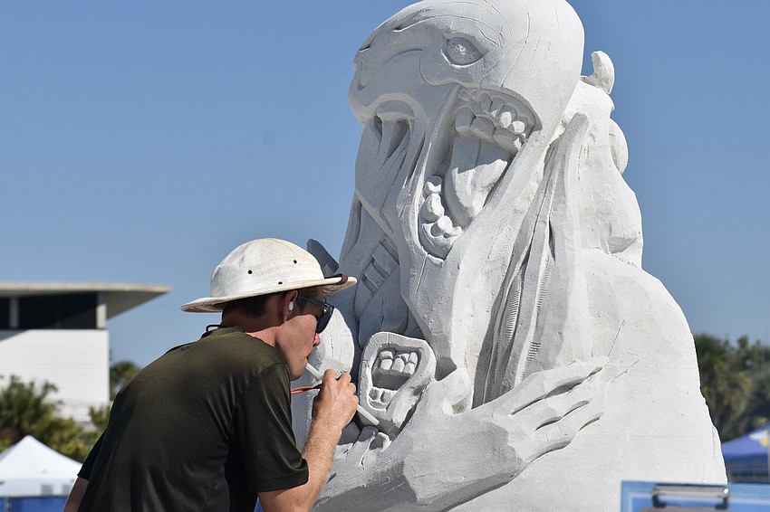 Emerson Schreiner works on 