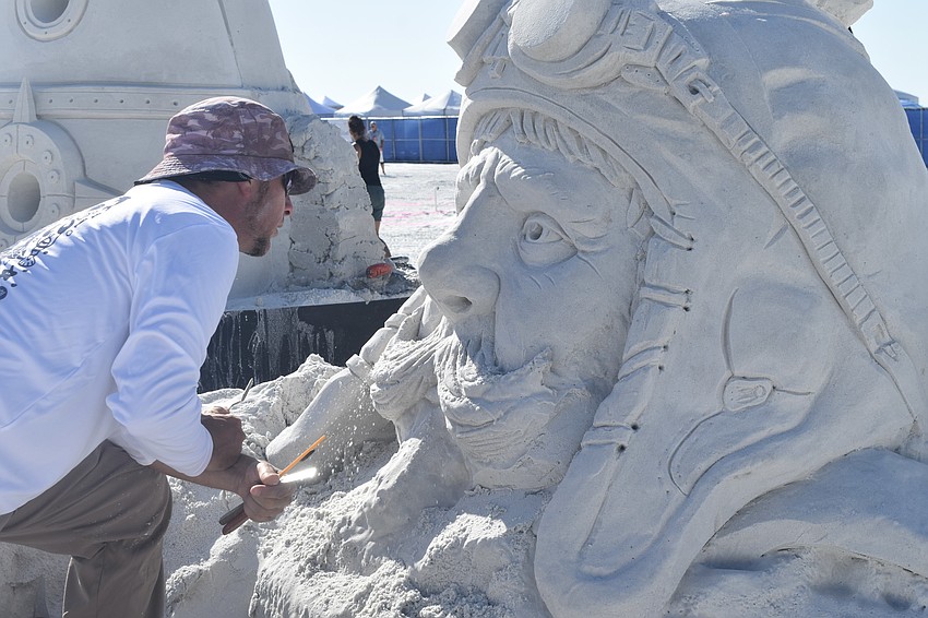 Joaquin Cortez works on 