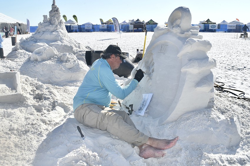 Steve Topazio works on 