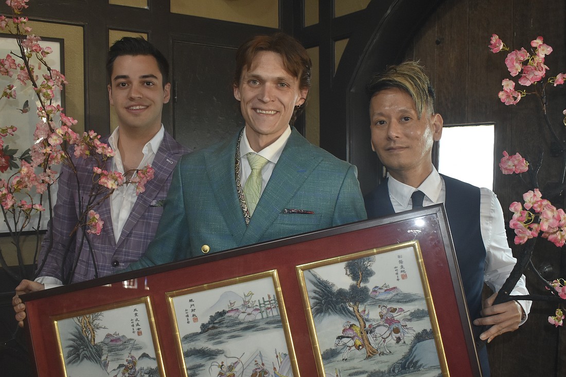 Co-owners Jason Klamson, Sam Ray and Jeffrey Karasawa