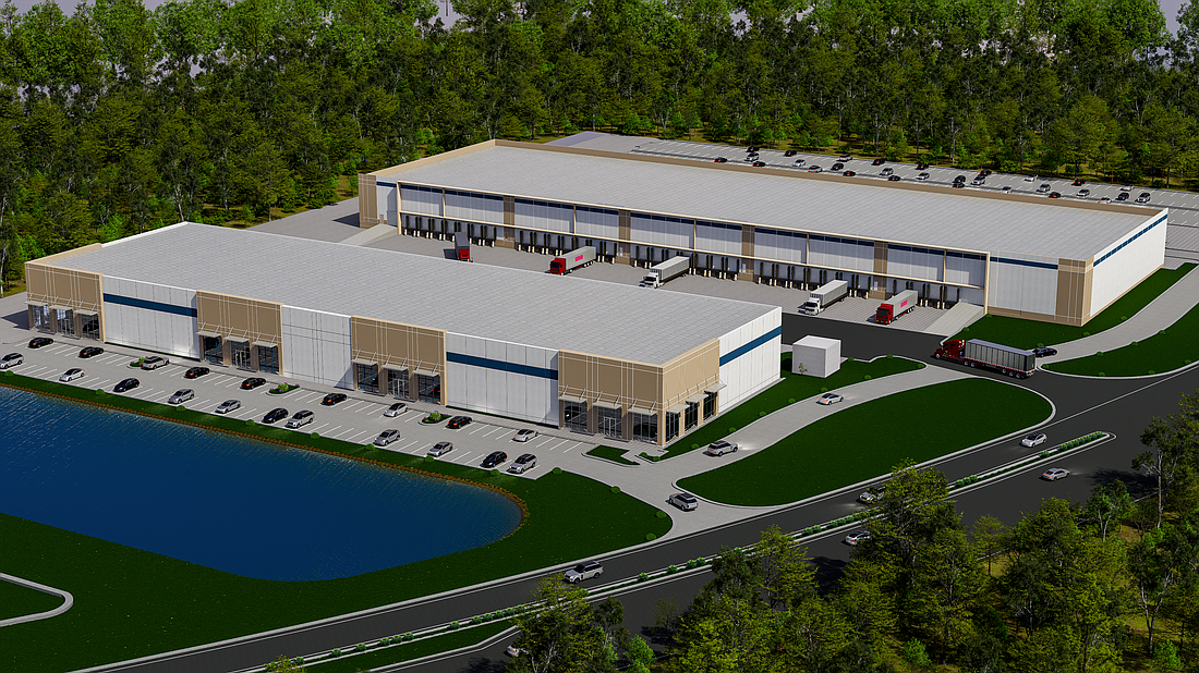 Hazel Street Industrial plans to develop two warehouses in Westlake Industrial Park in West Jacksonville, calling the project Pritchard Park. The property is south along Pritchard Road and east of Directors Road.