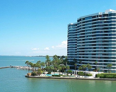The Condominium by the Bay was built in 1982 on Boulevard of the Arts.