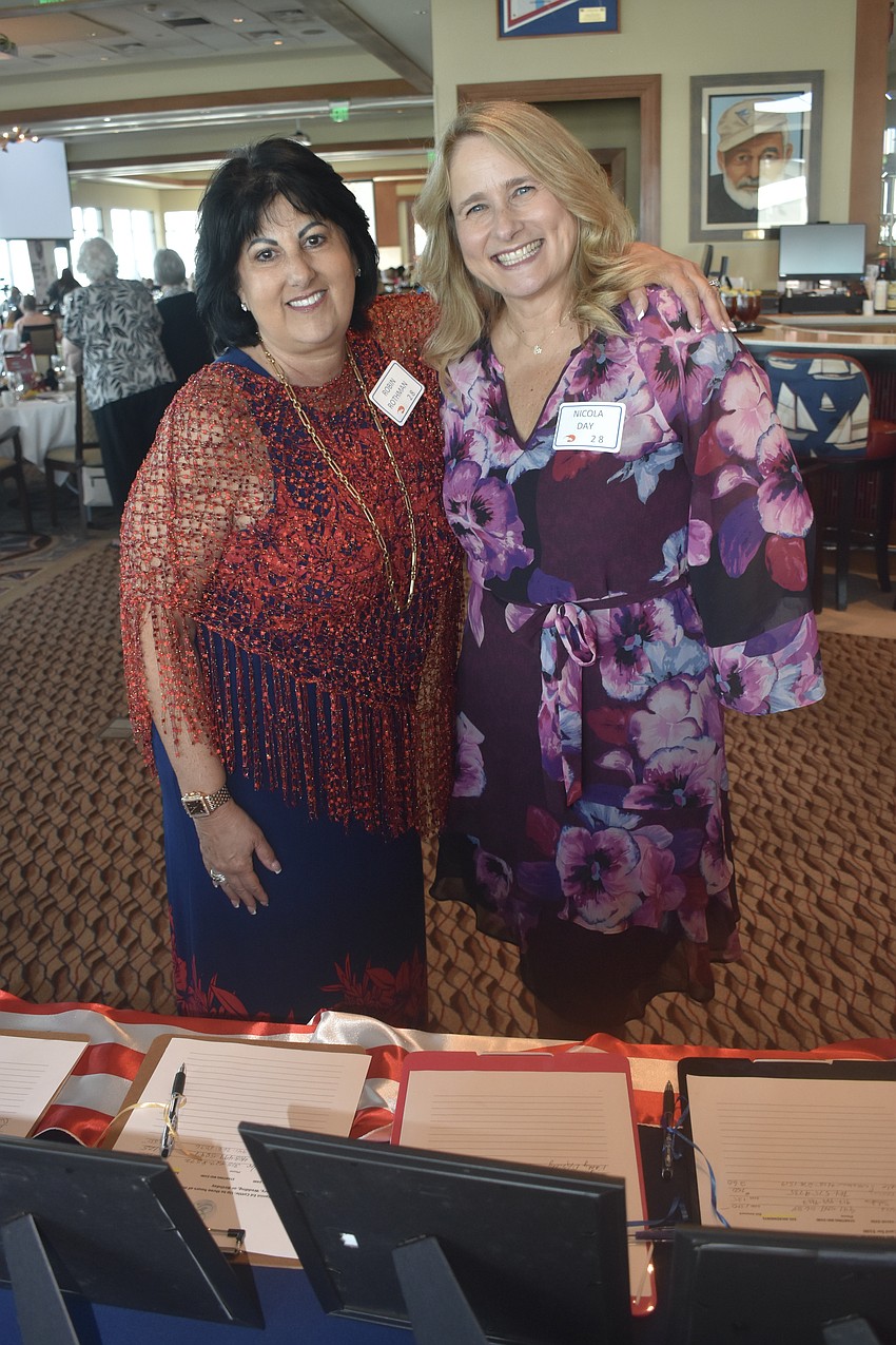 Robin Rothman and Nicola Day