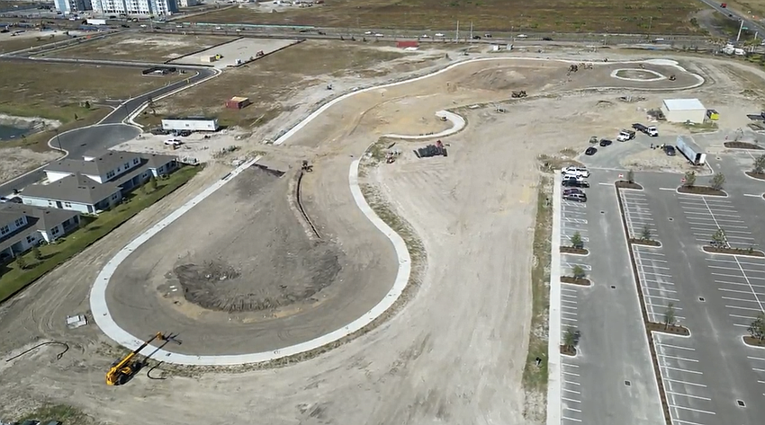 The lagoon at Seaire is under construction off Moccasin Wallow Road.