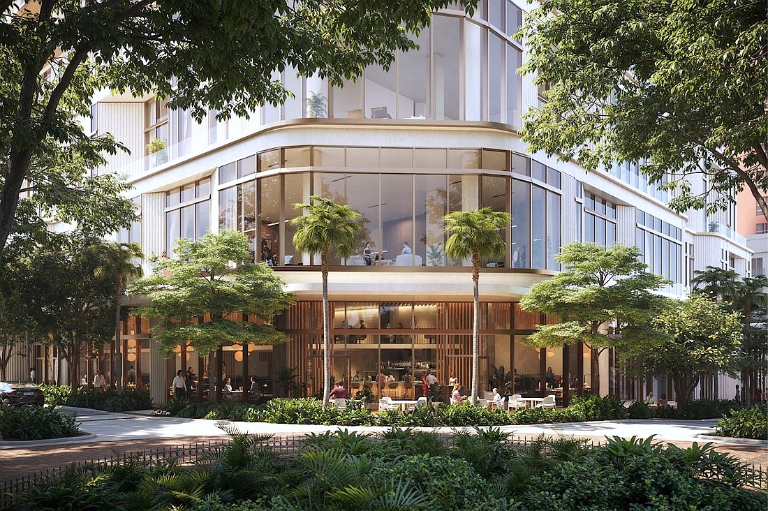 The Waldorf Astoria Sarasota will include more than 40,000 square feet of retail and commercial space.
