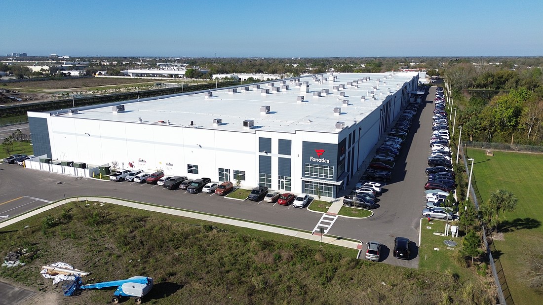Fanatics recently opened a distribution center at 6205 Hoover Blvd., Tampa.