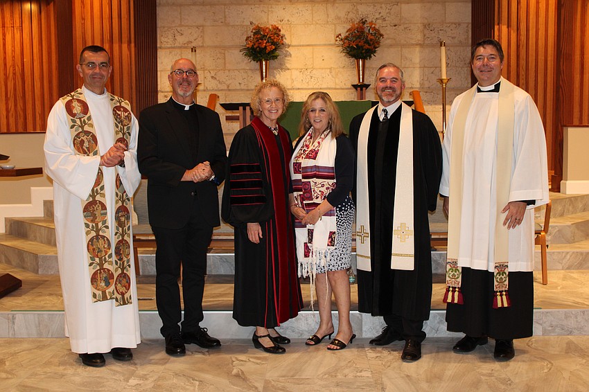 St. Mary, Star of the Sea, Catholic Church's Fr. Robert Dziedziak, St. Armands Key Lutheran Church's Rev. Kenneth Blyth, Christ Church of Longboat Key's Rev. Julia Piermont, Temple Beth Israel's Rabbi Jessica Spitalnic Mates, Longboat Island Chapel's Rev. Brock Patterson and All Angels by the Sea Episcopal Church's Rev. David Marshall.