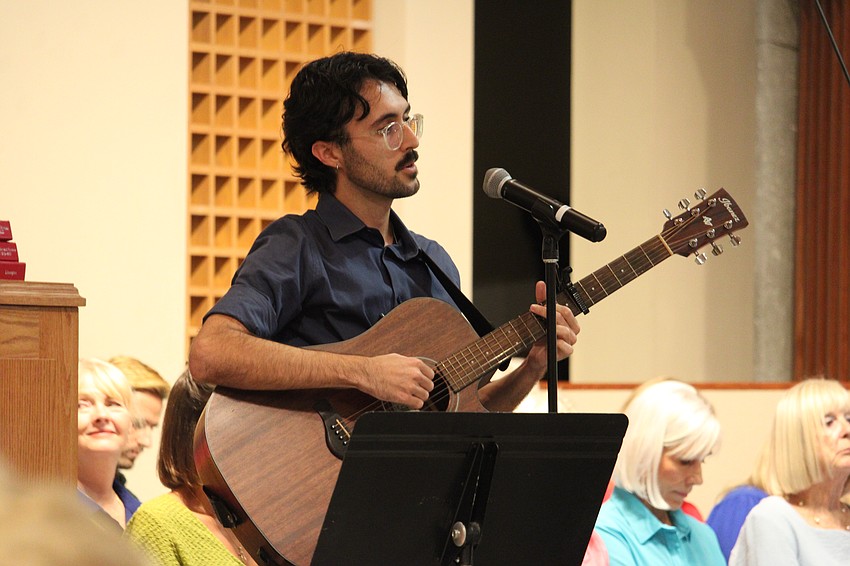 Guitarist and vocalist Gabriel Welch gives his version of the hymn 