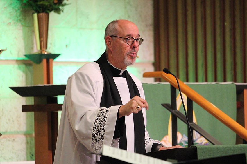 St. Armands Key Lutheran Church's Rev. Kenneth Blyth said events like the annual interfaith Thanksgiving service serve to unite community members amid life's challenges and divisive forces.