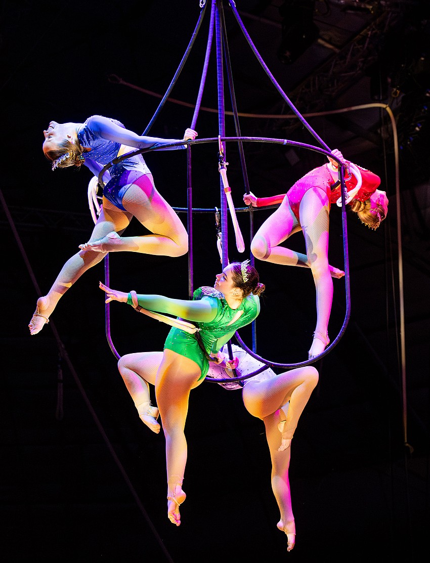 The Circus Arts Conservatory’s Sailor Circus presents “Winter’s Dream” Dec. 26-29 at the Sailor Circus Arena.