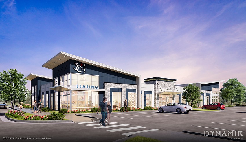 Amenities at 30° North include a clubhouse (above), pool, fitness center, dog park and dog spa, putting green, pickleball and volleyball courts, nature jogging and walking path, firepit and bike sharing program. Amenities at 30° North include a clubhouse (above), pool, fitness center, dog park and dog spa, putting green, pickleball and volleyball courts, nature jogging and walking path, firepit and bike sharing program.