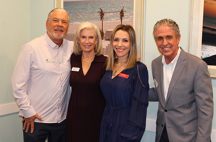 Organizers of this year's Lawn Party by the Bay eagerly anticipate the foodie festival, which will feature more restaurants than ever before. From left, The Resort at Longboat Key Club Managing Director Rick Konsavage, Kiwanis Club of Longboat Key President Danielle Gladding, Children's Guardian Fund Executive Director Svetlana Ivashchenko and Kiwanis Club Past President Michael Garey.