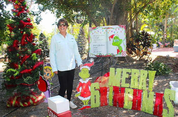 Lesley Rife, one of this year's organizers of Christmas in the Garden, said visitors have plenty to look forward to at this year's festivities, which start Nov. 30 at the Longboat Island Chapel garden.