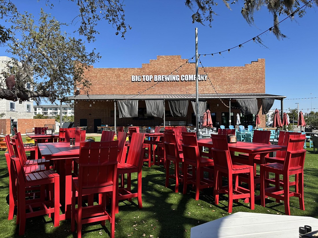 Big Top Brewing Company is at 3045 Fruitville Commons Blvd.