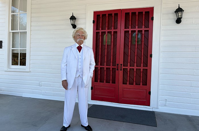 Sarasota actor Alan Kitty is launching a Mark Twain Festival at the Crocker Memorial Church, home of the Sarasota Historical Society, in Pioneer Park.