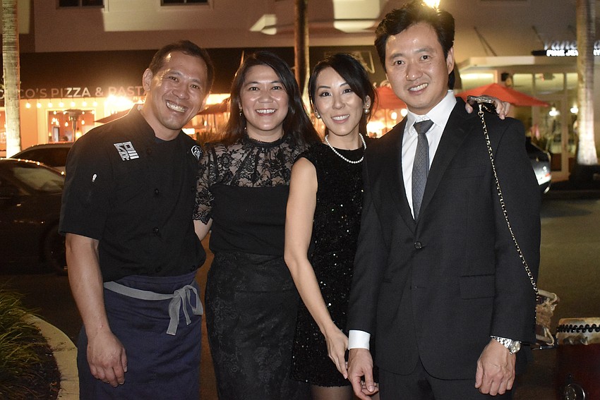 Anderyas and Mona Putranto own Kuro Sushi with Daniel and Clarice Dokko. The couples also own Sarasota's two Jpan Sushi & Grills and Waterside's Kore Steakhouse.
