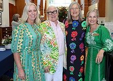 Kristin Morton, John Grady Burns, Pat Mudgett and Kellie Menke