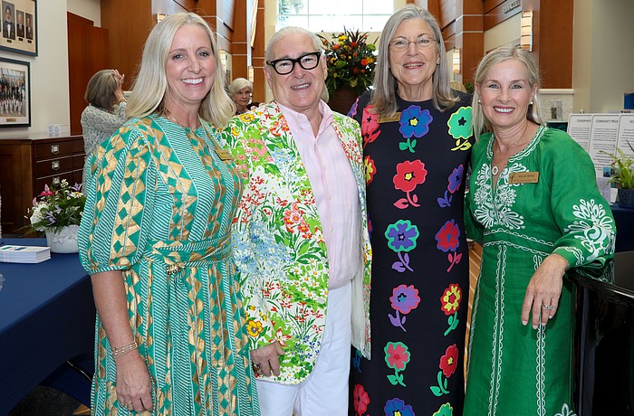 Kristin Morton, John Grady Burns, Pat Mudgett and Kellie Menke