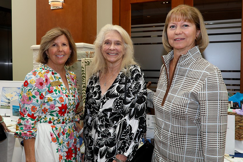 Carol Lackey, Lisa Merrill and Nancy Claridge