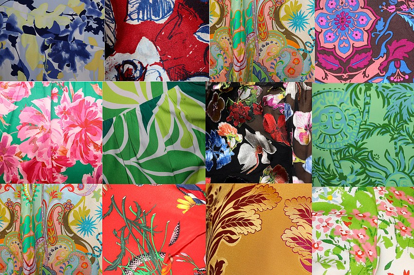 Floral patterns galore at the Founders Garden Club of Sarasota's Flower Talk 2025 titled 