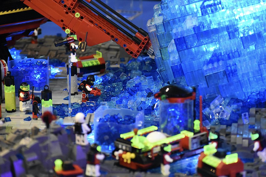 Hoss Maslouski created a scene featuring ice drilling.