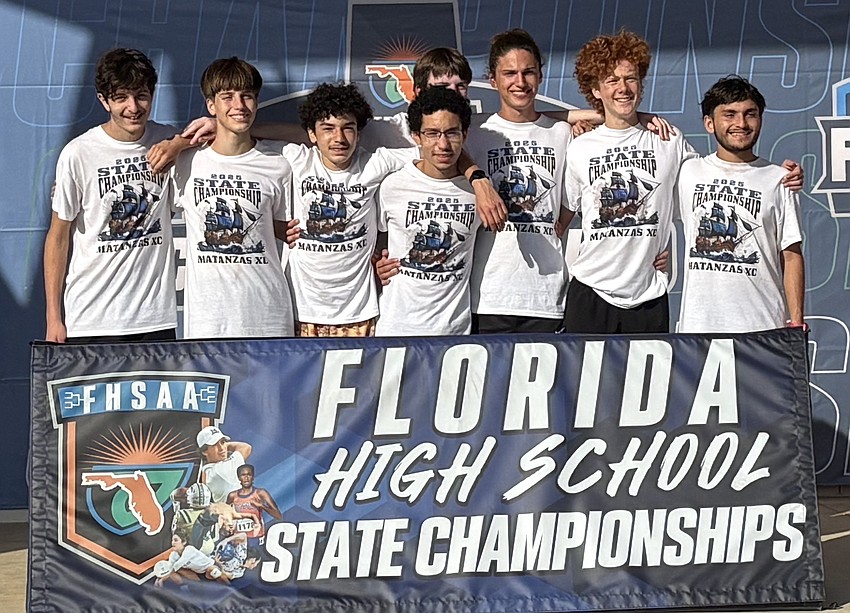 The Matanzas boys placed ninth as a team at the Class 3A state cross country championships. Courtesy photo The Matanzas boys placed ninth as a team at the Class 3A state cross country championships. Courtesy photo