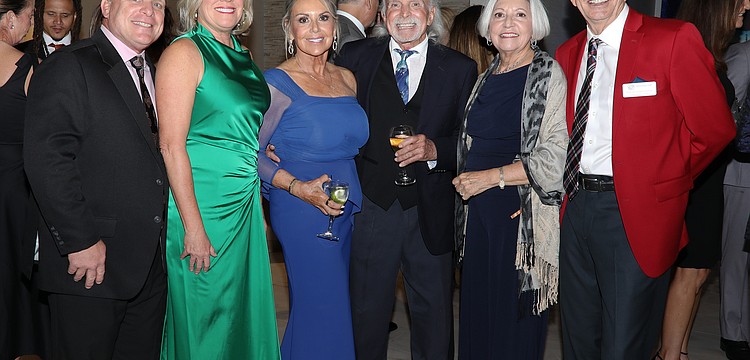 Bill and Robyn Sadlo, Barb and Jay Lancer and Marjolaine and Steve Townsend