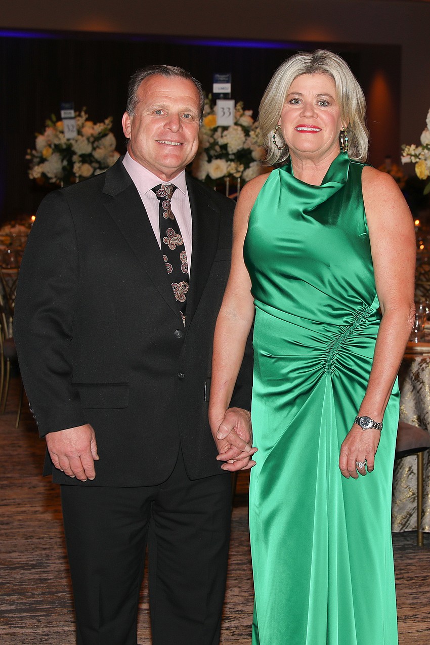 President and CEO of Boys & Girls Clubs of Sarasota and DeSoto Counties Bill Sadlo and his wife, Robyn.