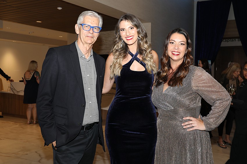 Bill Wagy, Hallie Peilet Young and Jennifer Downes