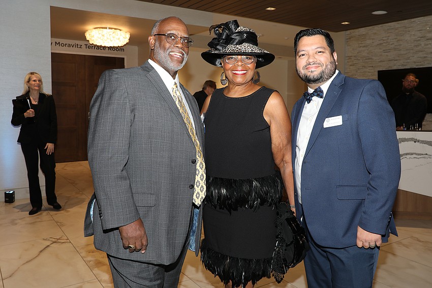 Marvin and Tracy Austin with Drew Martinez