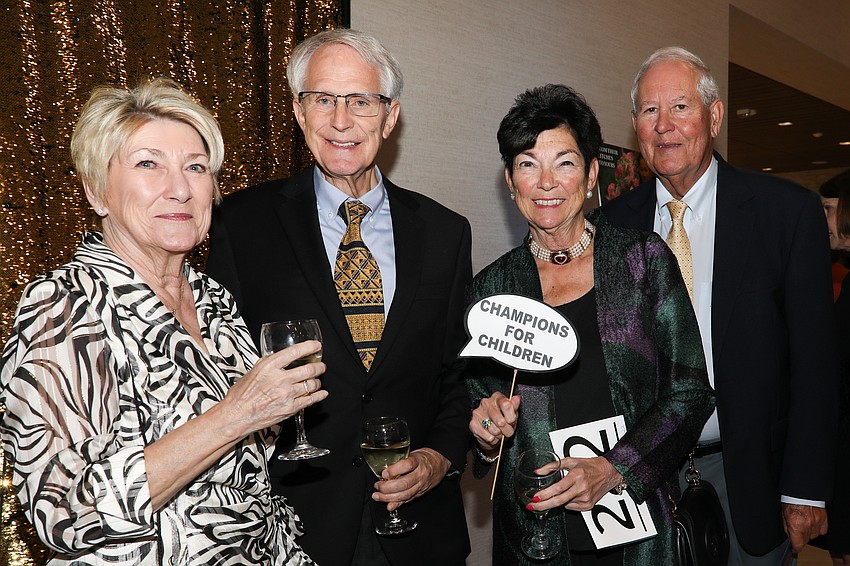 Debbie and Jeff Bosse with JoAnn Heffernan Heisen and Don Millen