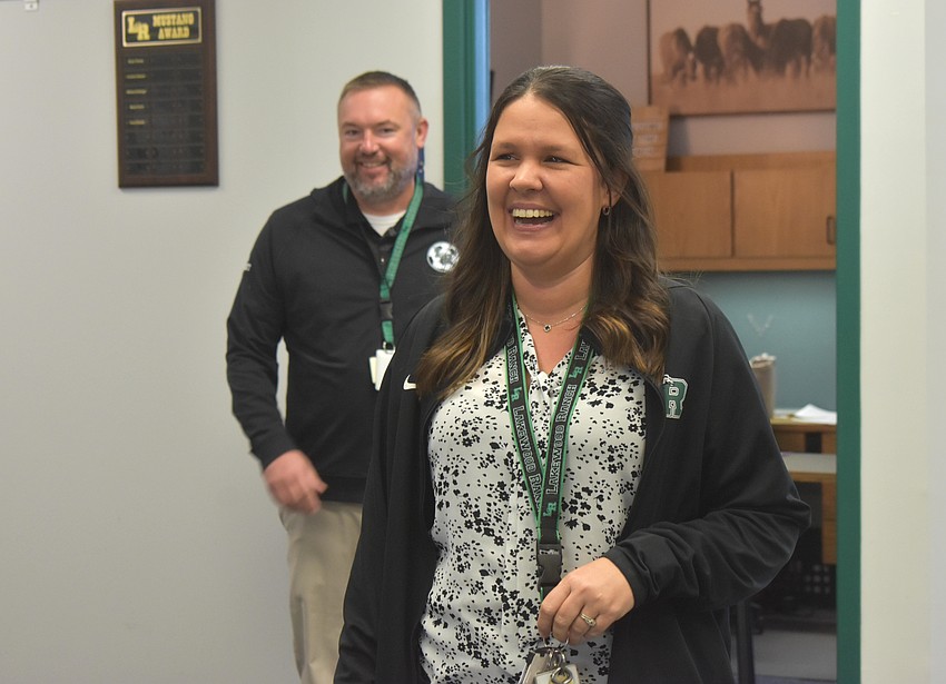 Lakewood Ranch High School principal Dustin Dalquist said registrar Kristen Martin deserves recognition due to her attention to detail, organizational expertise and unwavering commitment to accuracy.