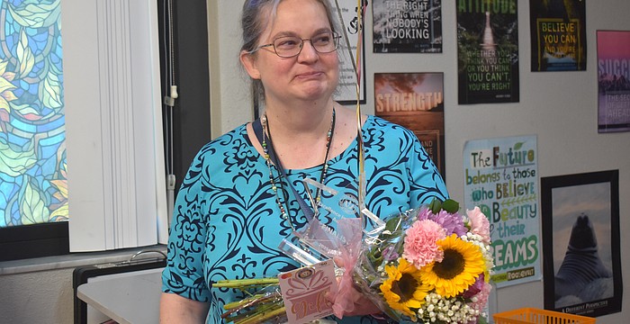 Over the past 25 years at Braden River Middle School, Kathleen Brown has taught sixth and seventh grade math, U.S. History, and Civics. Her principal,  Kimberlain Zenon, described her as a lifelong learner who is solution driven, tenacious, knowledgeable and collaborative.