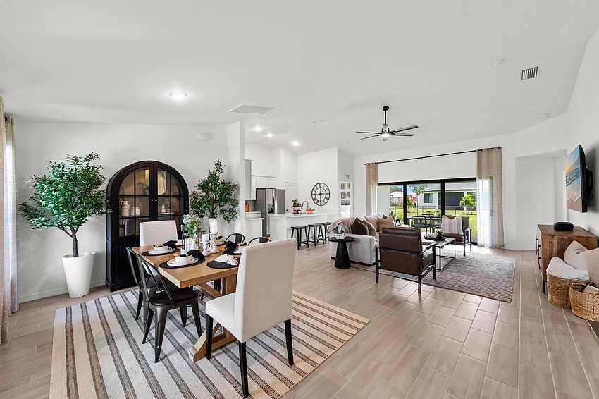 The St. Augustine model is a home Christopher Alan Homes builds in in Cape Coral.