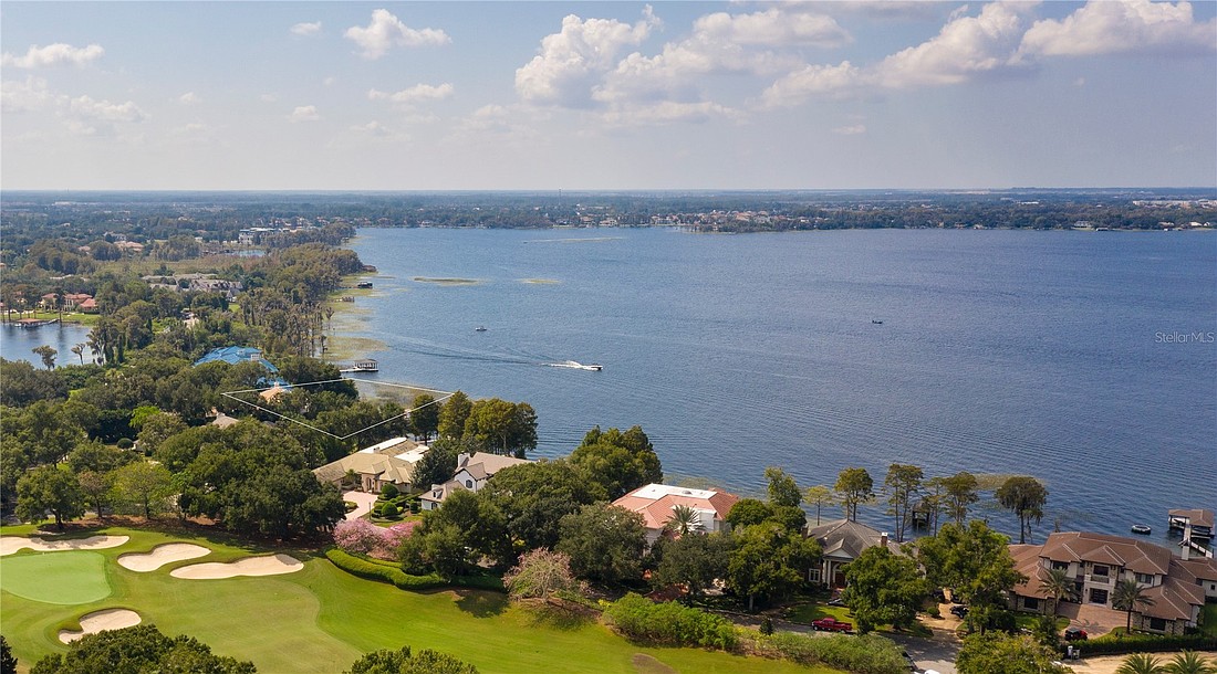 The home at 9915 Griffin Court, Windermere, sold Nov. 24, for $3.8 million. Set along the shores of Lake Butler, the property features views and offers direct access to the Butler Chain of Lakes.