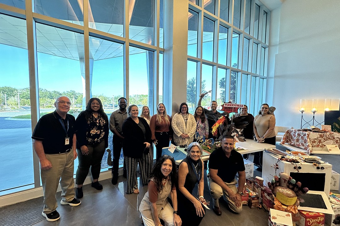 Security First helps feed families through Giving Thanks decorating contest