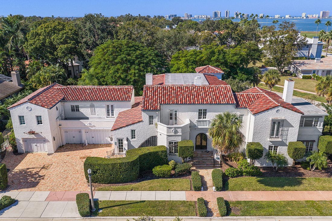 The historic home of Depression-era Belleair Mayor Lucius Ruder is on the market for $3.1 million.