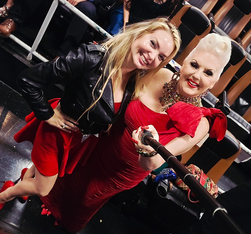 Actress Grace Field and Leesa Marie Benz. Courtesy photo Actress Grace Field and Leesa Marie Benz. Courtesy photo