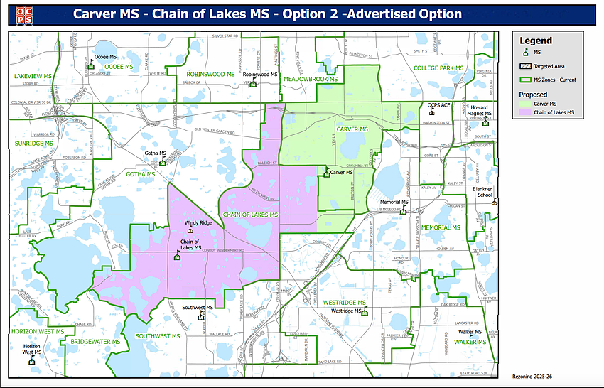 Chain of Lakes recommended map. Chain of Lakes recommended map.