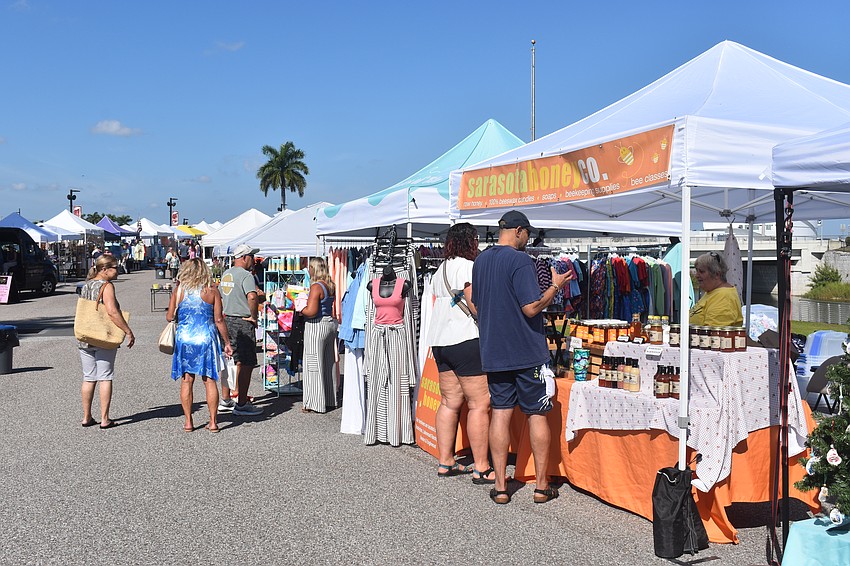 The Market at Nathan Benderson Park began on Oct. 21. It takes place on Tuesdays from 9 a.m. to 2 p.m. until April.
