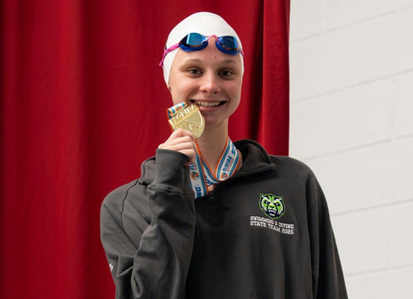 Rylee Erisman brought home four gold medals from 4A State Championship. Rylee Erisman brought home four gold medals from 4A State Championship.
