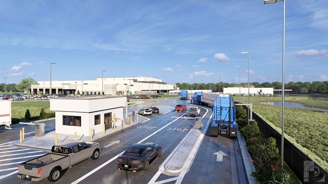 The Chick-fil-A facility will be more than 240,000 square feet.