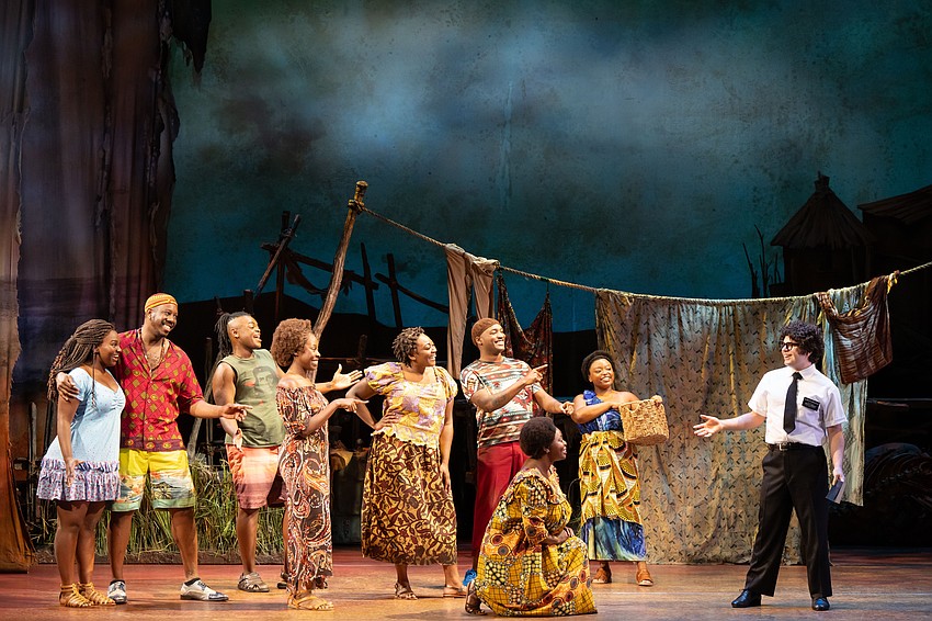 The Broadway touring show of 