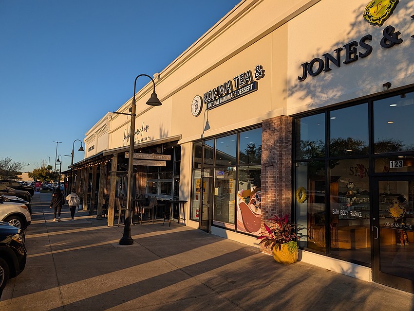 Komma Tea & Natural Handmade Dessert at 10281 Midtown Parkway, Unit 121.